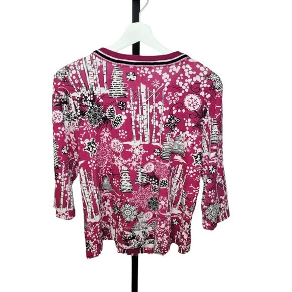 CHRISTOPHER & Banks Zip Front  Top - Picture 4 of 4